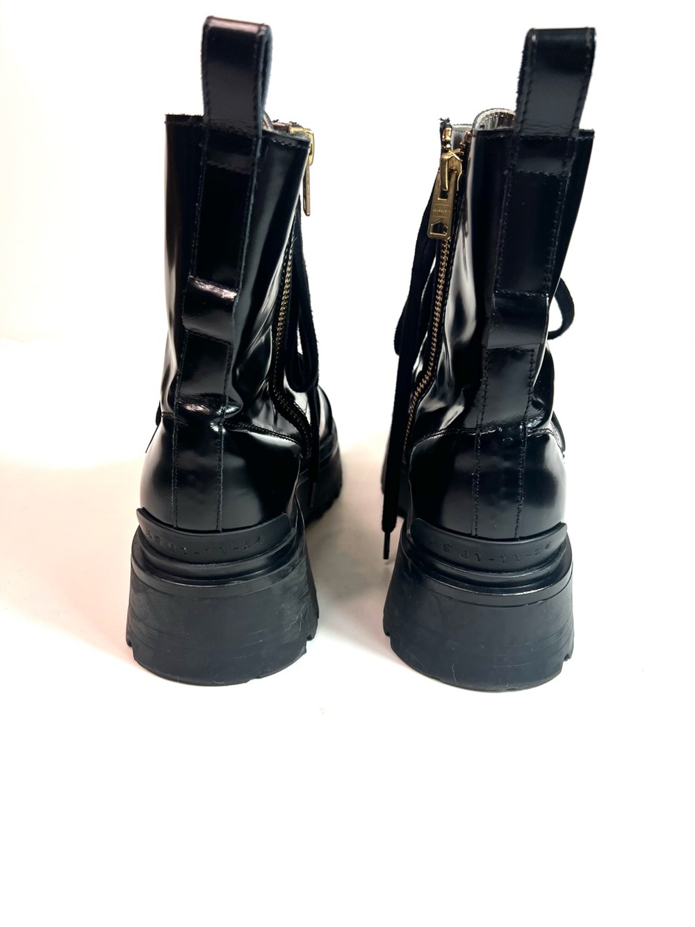 All Saints Stellar Leather Boots Size 38 - Picture 7 of 16